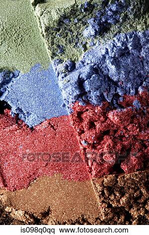 Multicolored cosmetic powders View Large Photo Image Stock Photography - Multicolored cosmetic powders. Fotosearch