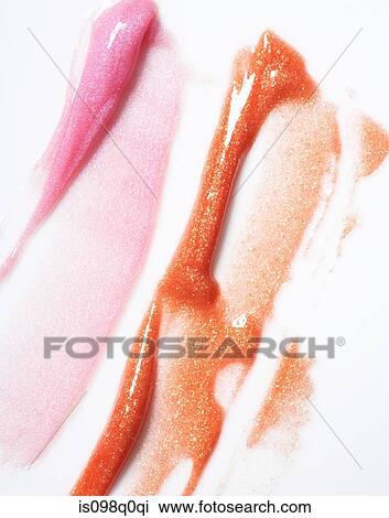 Orange and pink lipgloss View Large Photo Image Stock Image - Orange and pink lipgloss. Fotosearch