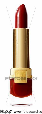 Red lipstick View Large Photo Image Stock Photo - Red lipstick. Fotosearch