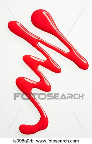 Red nail varnish pattern View Large Photo Image Stock Image - Red nail varnish pattern. Fotosearch