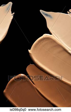 Smeared foundation View Large Photo Image Stock Image - Smeared foundation. Fotosearch