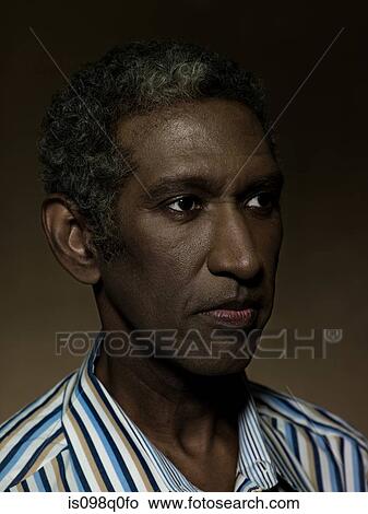 Picture - Portrait of a mature man. Fotosearch