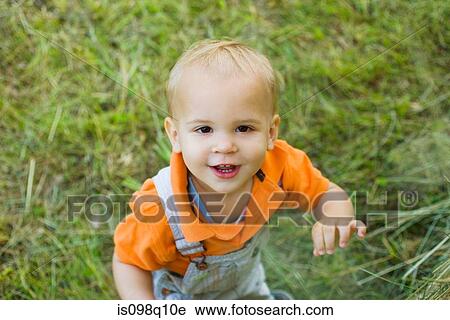 Portrait of a baby boy View Large Photo Image Stock Image - Portrait of a baby boy. Fotosearch