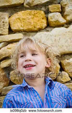 Portrait of a boy smiling View Large Photo Image Stock Image - Portrait of a boy smiling. Fotosearch