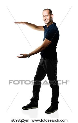 Young man gesturing View Large Photo Image Picture - Young man gesturing. Fotosearch