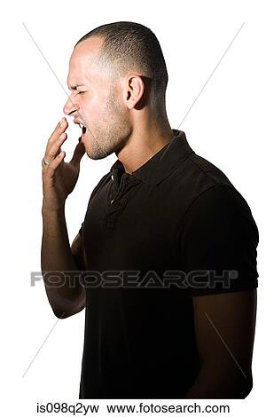 Young man yawning View Large Photo Image Stock Photo - Young man yawning. Fotosearch