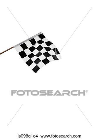 A chequered flag View Large Photo Image Picture - A chequered flag. Fotosearch