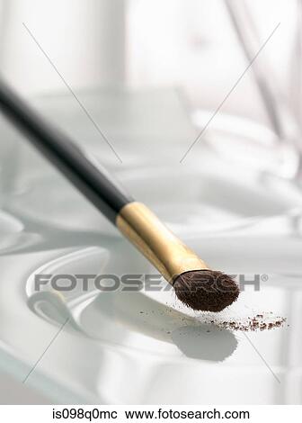Make up brush and eyeshadow View Large Photo Image Stock Image - Make up brush and eyeshadow. Fotosearch