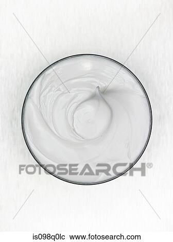 Pot of cosmetic cream View Large Photo Image Stock Image - Pot of cosmetic cream. Fotosearch
