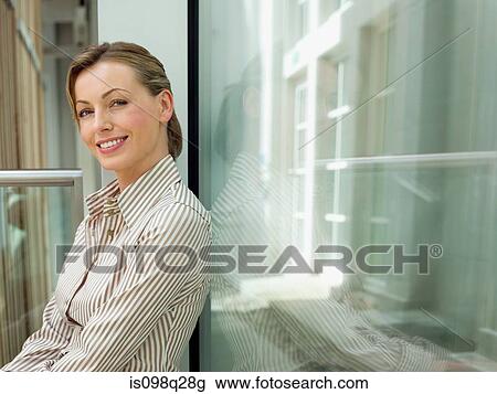 Businesswoman smiling View Large Photo Image Stock Image - Businesswoman smiling. Fotosearch