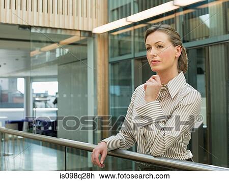 Businesswoman thinking View Large Photo Image Stock Image - Businesswoman thinking. Fotosearch