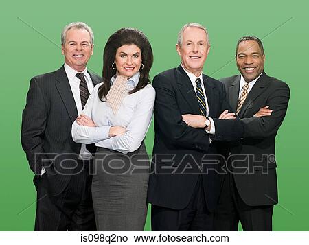 News presenters View Large Photo Image Picture - News presenters. Fotosearch