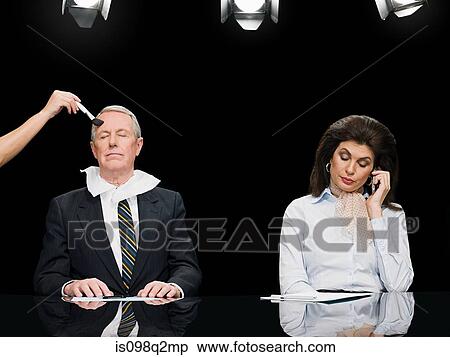 News presenters View Large Photo Image Stock Photography - News presenters. Fotosearch