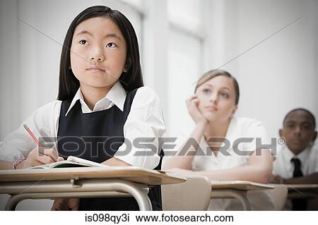 School students in classroom View Large Photo Image Stock Image - School students in classroom. Fotosearch