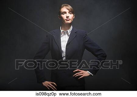 Businesswoman in smoke View Large Photo Image Stock Photography - Businesswoman in smoke. Fotosearch