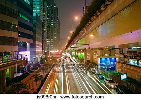 Elevated highway in shanghai View Large Photo Image Picture - Elevated highway in shanghai. Fotosearch