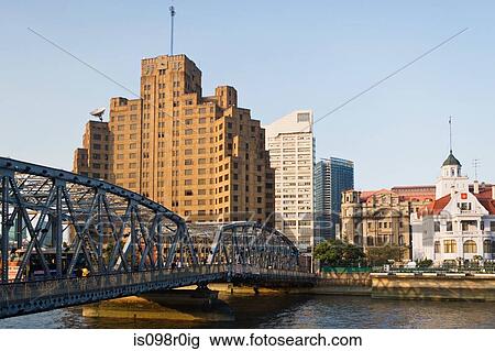 Garden bridge shanghai View Large Photo Image Stock Image - Garden bridge shanghai. Fotosearch
