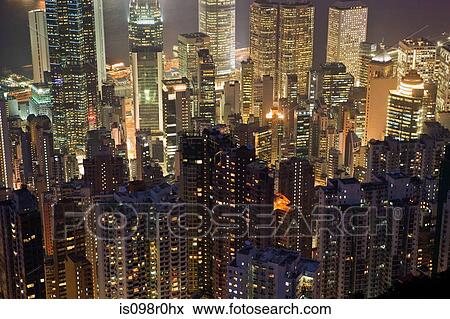 Hong kong cityscape View Large Photo Image Stock Photo - Hong kong cityscape. Fotosearch