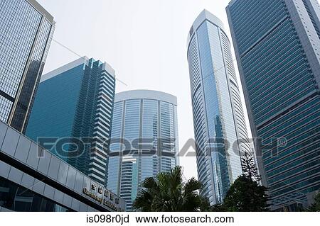 Office buildings in hong kong View Large Photo Image Stock Image - Office buildings in hong kong. Fotosearch
