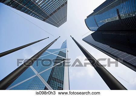 Skyscrapers in hong kong View Large Photo Image Stock Image - Skyscrapers in hong kong. Fotosearch