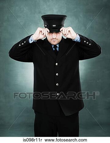 Portrait of a firefighter View Large Photo Image Stock Photography - Portrait of a firefighter. Fotosearch