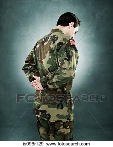 Portrait of a soldier View Large Photo Image Stock Photo - Portrait of a soldier. Fotosearch