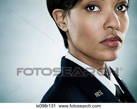 Portrait of an air woman View Large Photo Image Stock Image - Portrait of an air woman. Fotosearch
