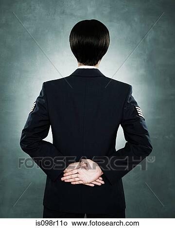 Rear view of an air woman View Large Photo Image Picture - Rear view of an air woman. Fotosearch