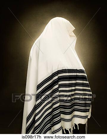 A rabbi wearing a prayer shawl View Large Photo Image Stock Image - A rabbi wearing a prayer shawl. Fotosearch