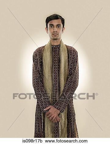 Portrait of a hindu man View Large Photo Image Stock Image - Portrait of a hindu man. Fotosearch