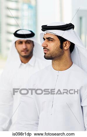 Stock Photography - Middle eastern businessmen. Fotosearch