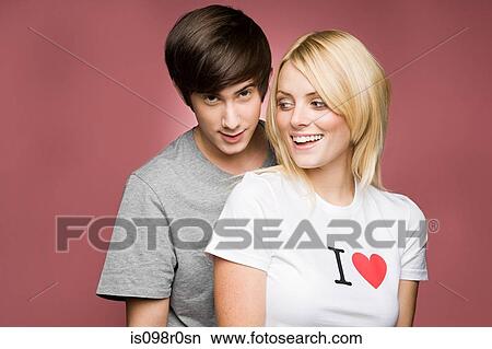Portrait of a young couple View Large Photo Image Picture - Portrait of a young couple. Fotosearch