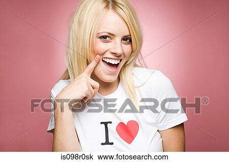 Portrait of a young woman View Large Photo Image Stock Image - Portrait of a young woman. Fotosearch
