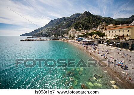Amalfi coast View Large Photo Image Stock Photo - Amalfi coast. Fotosearch
