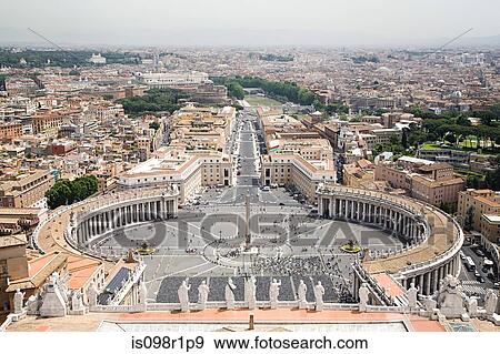 Elevated view of st marks square View Large Photo Image Stock Photo - Elevated view of st marks square. Fotosearch