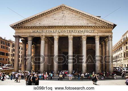 Pantheon rome View Large Photo Image Stock Photography - Pantheon rome. Fotosearch