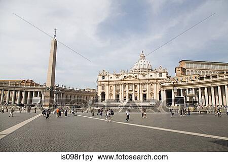 St peters square View Large Photo Image Stock Photo - St peters square. Fotosearch
