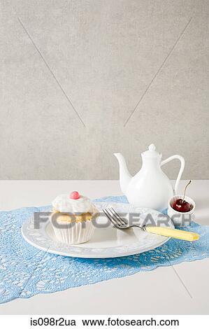 Cup cake for tea View Large Photo Image Stock Image - Cup cake for tea. Fotosearch