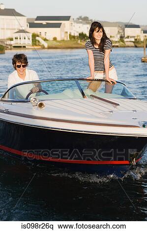 Teenagers on boat View Large Photo Image Stock Photography - Teenagers on boat. Fotosearch