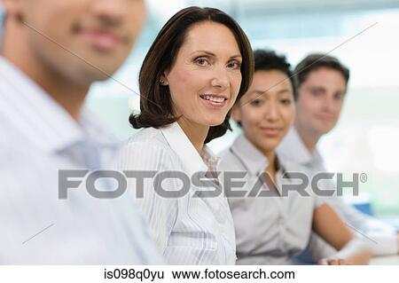 Office workers View Large Photo Image Stock Photograph - Office workers. Fotosearch