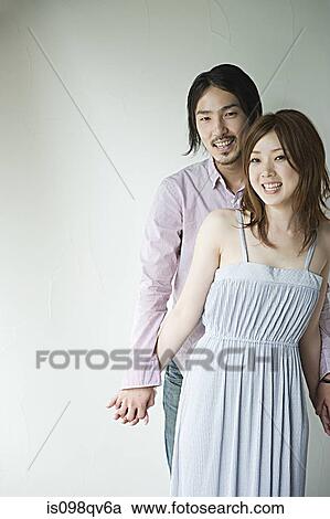 Young japanese couple View Large Photo Image Stock Image - Young japanese couple. Fotosearch