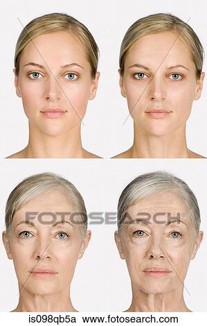 Woman aging View Large Photo Image Stock Image - Woman aging. Fotosearch