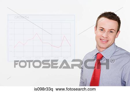 Office worker with graph View Large Photo Image Stock Photography - Office worker with graph. Fotosearch