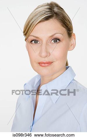 Portrait of a businesswoman View Large Photo Image Stock Photograph - Portrait of a businesswoman. Fotosearch
