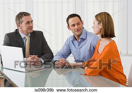 Stock Image - Business meeting. Fotosearch