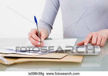 Woman writing View Large Photo Image Stock Image - Woman writing. Fotosearch