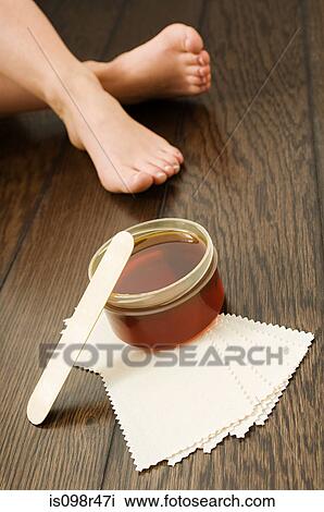 Leg waxing View Large Photo Image Stock Image - Leg waxing. Fotosearch