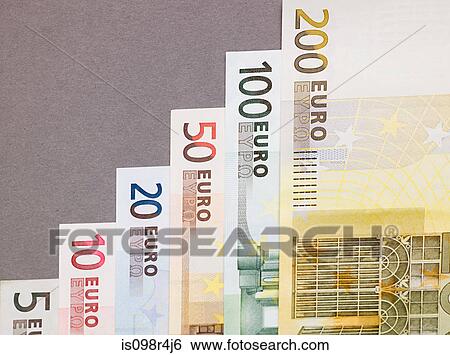 Euro banknotes View Large Photo Image Stock Photograph - Euro banknotes. Fotosearch