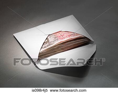 Fifty pound notes in an envelope View Large Photo Image Stock Photography - Fifty pound notes in an envelope. Fotosearch