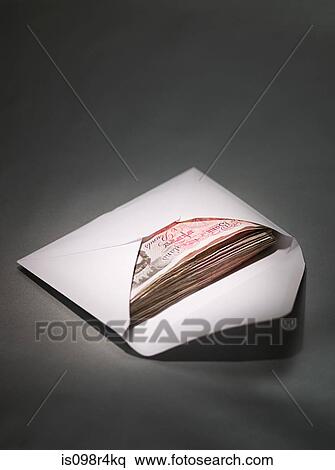 Fifty pound notes in an envelope View Large Photo Image Stock Photography - Fifty pound notes in an envelope. Fotosearch
